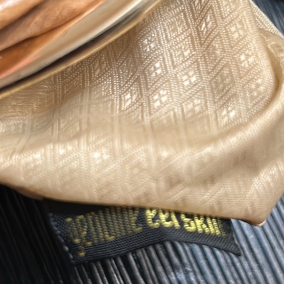 Vintage Genuine Eel Skin  Coin Wallet Change Purse Made in Korea - Picture 6 of 12